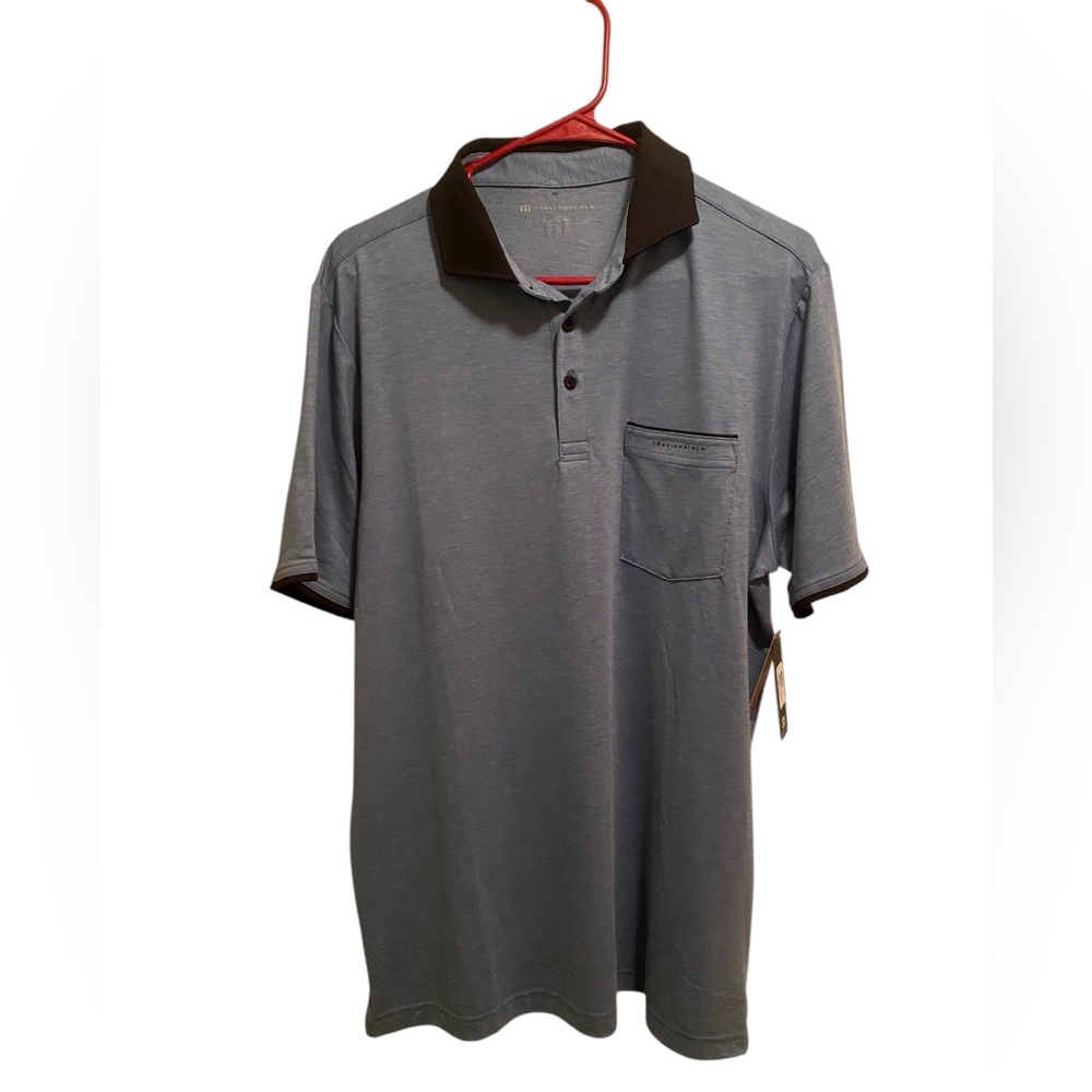 Travis Mathew Featherweight Pocket mens polo. Size large. New‎ with tags